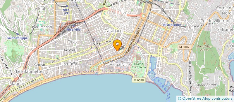 localisation de l'entreprise LE MACAO à NICE