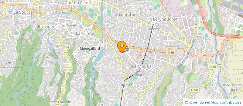 localisation de l'entreprise LE MACAO à SAINT-DENIS