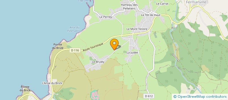 localisation de l'entreprise LE MACAREUX  FERMANVILLE