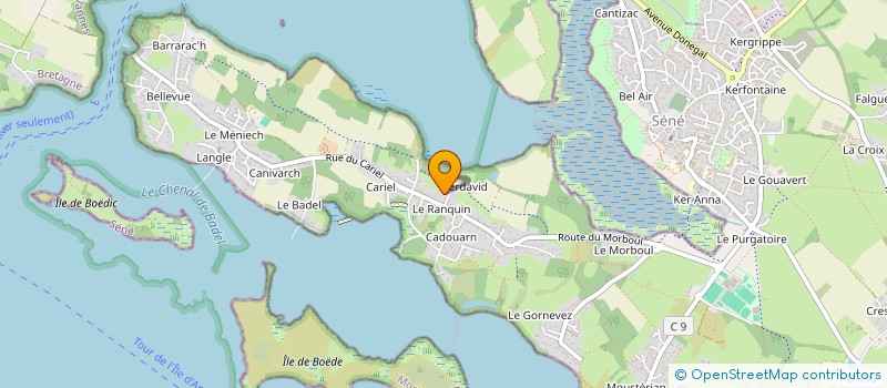 localisation de l'entreprise LE MACAREUX à SENE