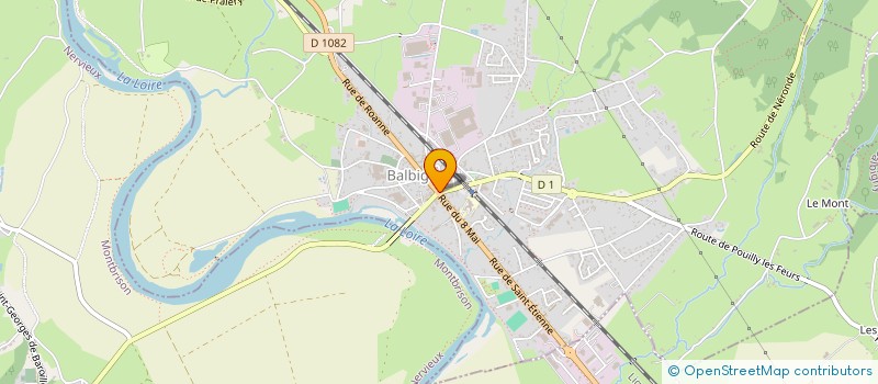 localisation de l'entreprise LE MACARON BALBIGNY  BALBIGNY