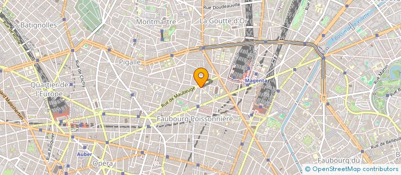 localisation de l'entreprise LE MACHIN  PARIS