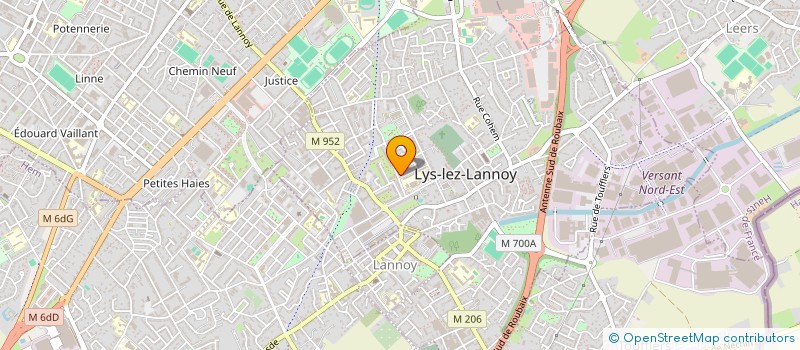 localisation de l'entreprise LE MACHINCHOUETTE  TOUFFLERS