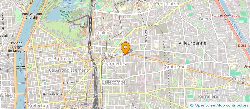 localisation de l'entreprise LE MACHON LYONNAIS  LYON