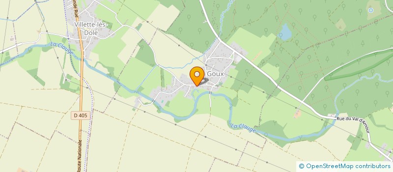 localisation de l'entreprise LE MACON COMTOIS à DOLE
