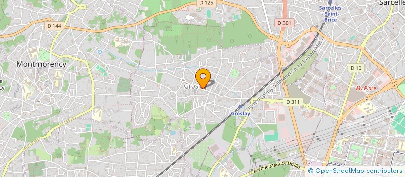 localisation de l'entreprise LE MACON FRANCAIS  GROSLAY