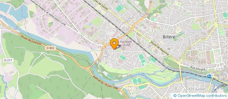 localisation de l'entreprise LE MACON PORTUGAIS  BILLERE