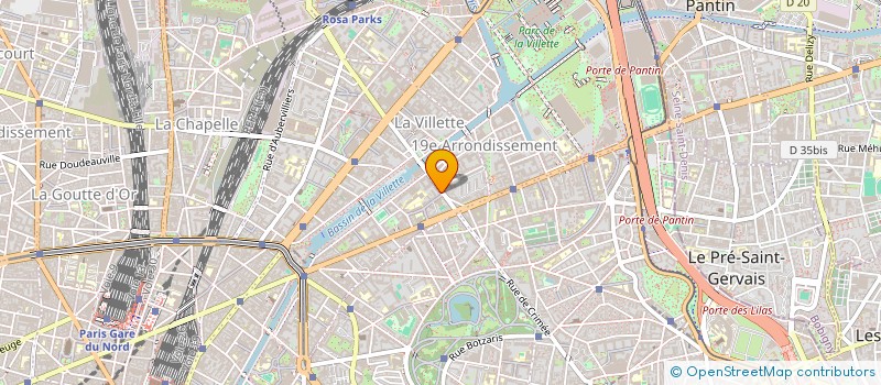 localisation de l'entreprise LE MACORY  PARIS