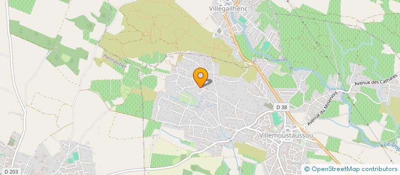 localisation de l'entreprise LE MADRES à VILLEMOUSTAUSSOU