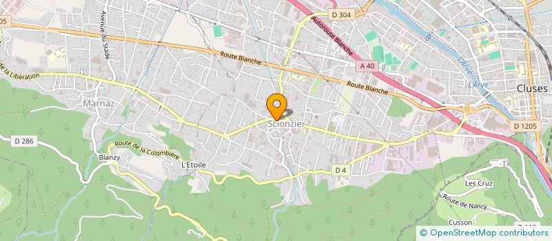 localisation de l'entreprise LE MADRIGAL à SCIONZIER