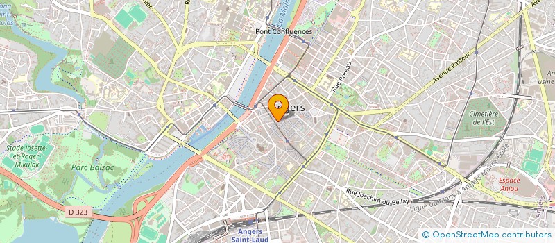 localisation de l'entreprise LE MAESTRO ANGERS à ANGERS