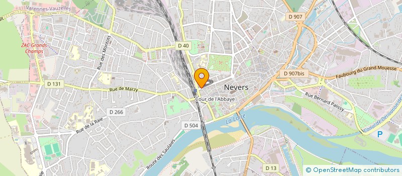 localisation de l'entreprise LE MAEVA à NEVERS