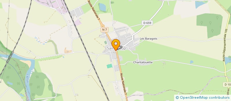 localisation de l'entreprise LE MAGALE à SAINT-LOUP