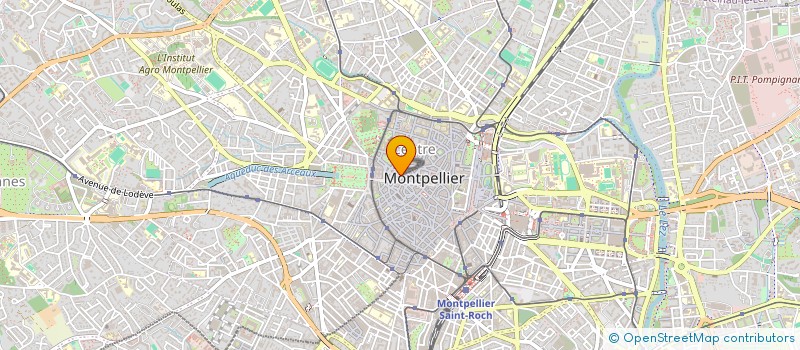 localisation de l'entreprise LE MAGASIN D'ART CONTEMPORAIN à MONTPELLIER