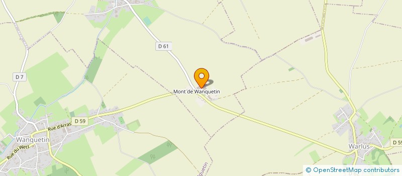localisation de l'entreprise LE MAGASIN D ARTOIS à MONTENESCOURT