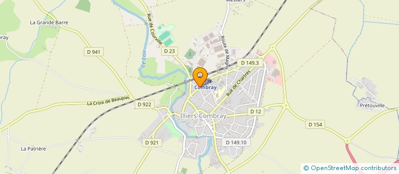 localisation de l'entreprise LE MAGASIN DE SYLVIA à ILLIERS-COMBRAY