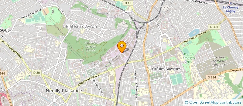 localisation de l'entreprise LE MAGASIN DU PRINT à NEUILLY-SUR-MARNE