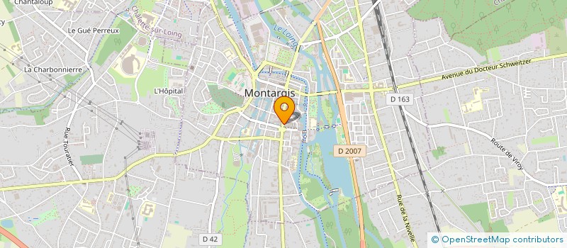 localisation de l'entreprise LE MAGELLAN à MONTARGIS