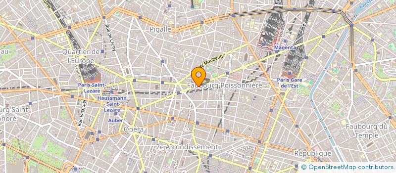 localisation de l'entreprise LE MAGICIEN  PARIS