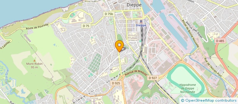 localisation de l'entreprise LE MAGISTRAL à DIEPPE