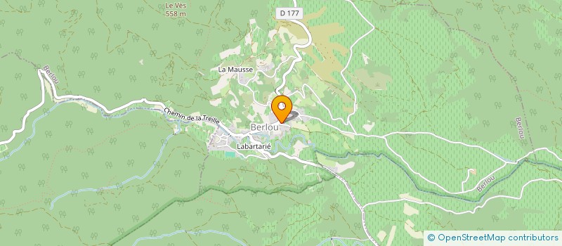 localisation de l'entreprise LE MAGNAGOUT  BERLOU