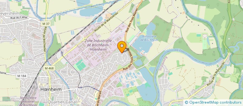 localisation de l'entreprise LE MAHO LOIC HOLDING  HNHEIM