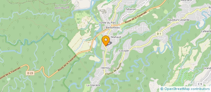 localisation de l'entreprise LE MAHOGANY  PETIT-BOURG