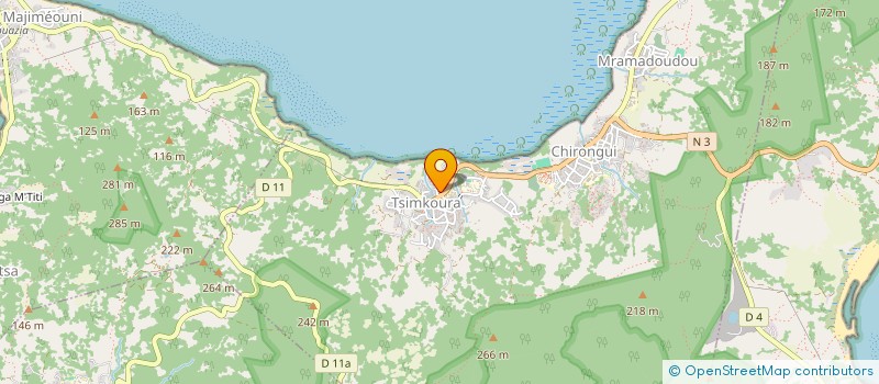 localisation de l'entreprise LE MAHORAIS à CHIRONGUI