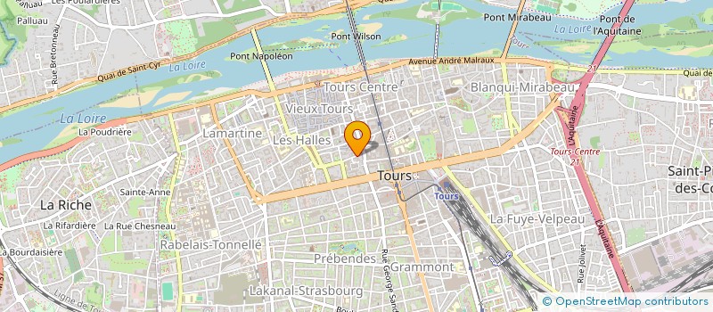 localisation de l'entreprise LE MAI à TOURS