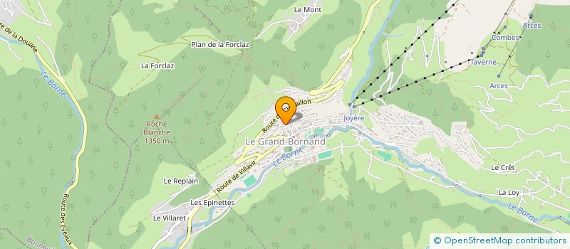localisation de l'entreprise LE MAIDO à LE GRAND BORNAND