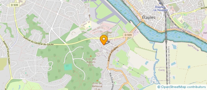 localisation de l'entreprise LE MAINE à LE TOUQUET-PARIS-PLAGE