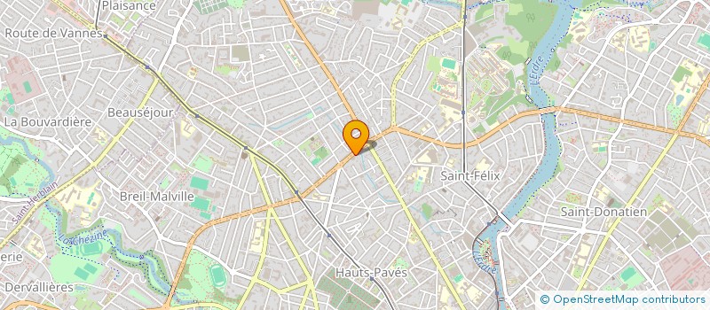 localisation de l'entreprise LE MAIRE CONSULTING à NANTES