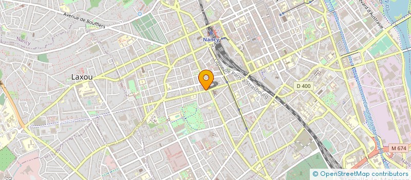 localisation de l'entreprise LE MAITRE BARBIER  NANCY