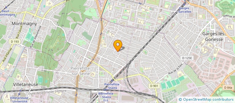 localisation de l'entreprise LE MAITRE DE LA FENETRE à PIERREFITTE-SUR-SEINE