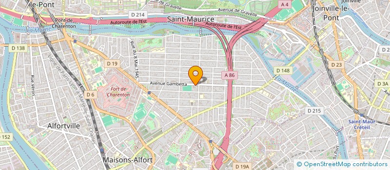 localisation de l'entreprise LE MAITRE DU TEMPS  MAISONS-ALFORT