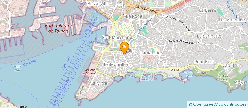 localisation de l'entreprise LE MAITRE EST FROMAGER à TOULON