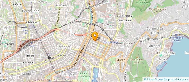 localisation de l'entreprise LE MAJESTIC à NICE