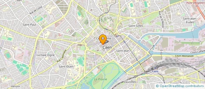localisation de l'entreprise LE MAJESTIC SPA à CAEN