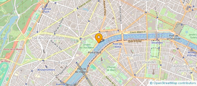 localisation de l'entreprise LE MAKAI à PARIS