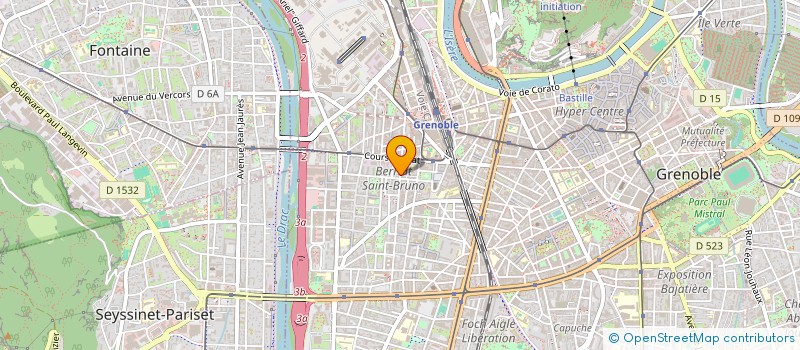 localisation de l'entreprise LE MAKI  GRENOBLE