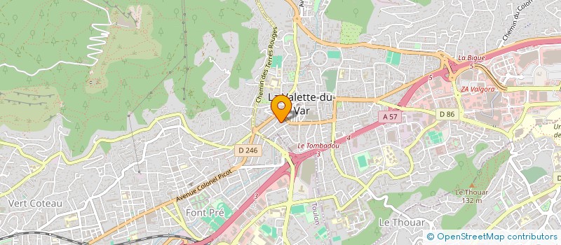 localisation de l'entreprise LE MAKOSS'A à LA VALETTE-DU-VAR