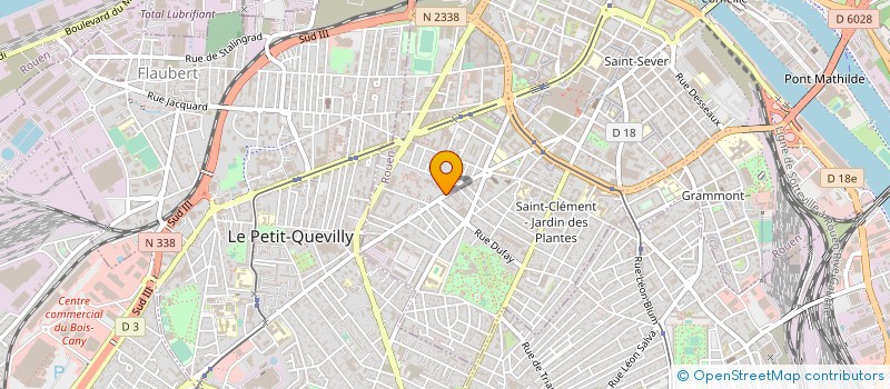 localisation de l'entreprise LE MALAHBA à ROUEN