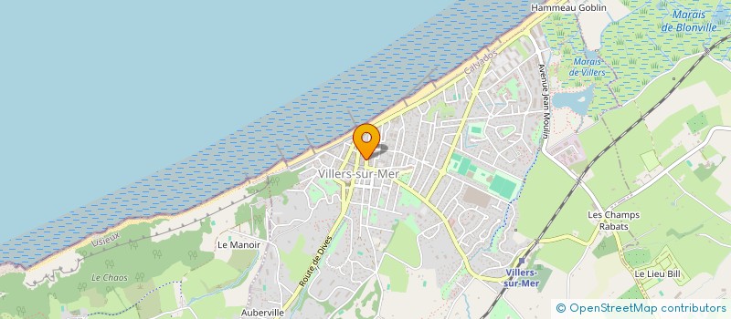 localisation de l'entreprise LE MALGRE TOUT  VILLERS-SUR-MER