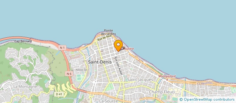 localisation de l'entreprise LE MALIBU à SAINT-DENIS