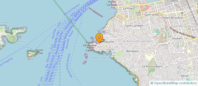 localisation de l'entreprise LE MALMOUSQUIN à MARSEILLE