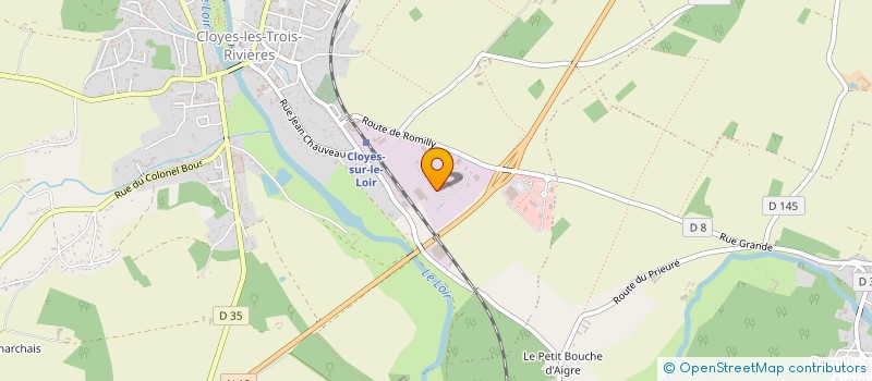 localisation de l'entreprise LE MALT à CLOYES-LES-TROIS-RIVIERES