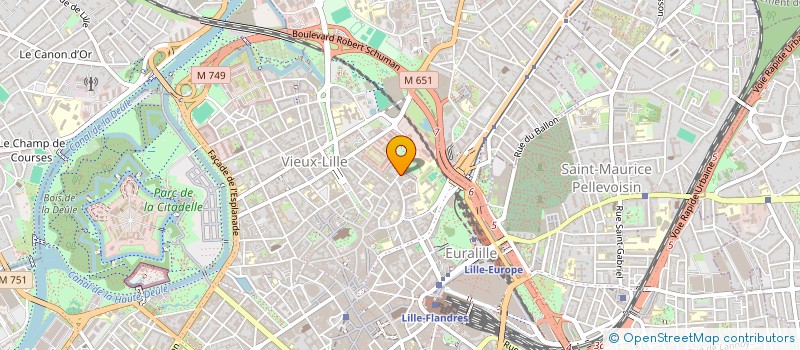 localisation de l'entreprise LE MALT à LILLE