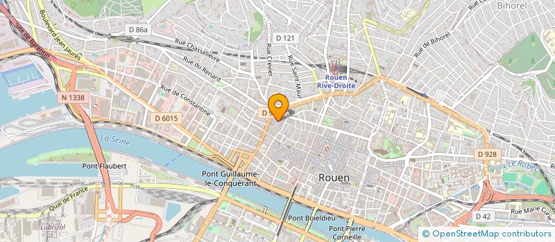 localisation de l'entreprise LE MALT D'OR à ROUEN