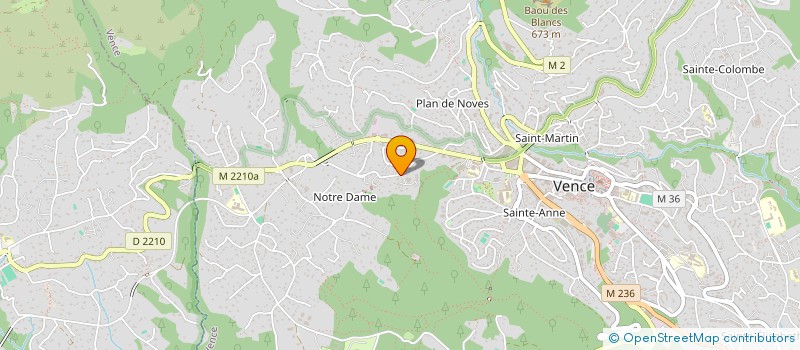 localisation de l'entreprise LE MALVAN  VENCE