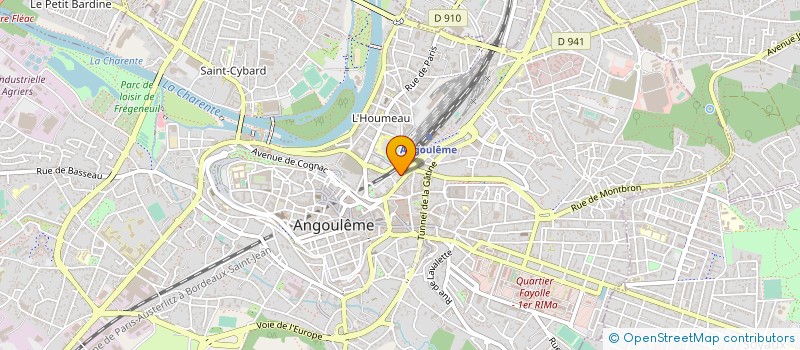 localisation de l'entreprise LE MAMBO à ANGOULEME